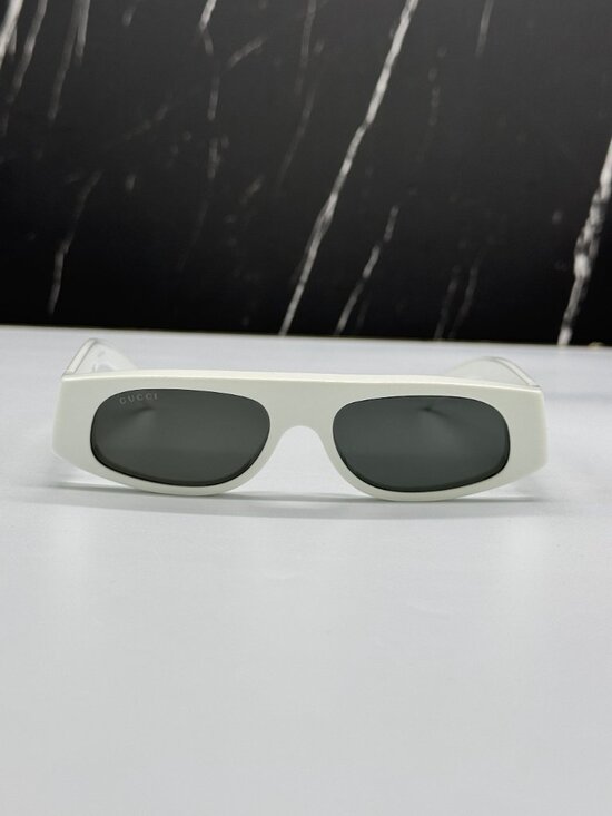 NEW GUCCI GG1771S 002 SUNGLASSES WHITE SQUARE WOMEN GUCCI EYEWEAR main image 11